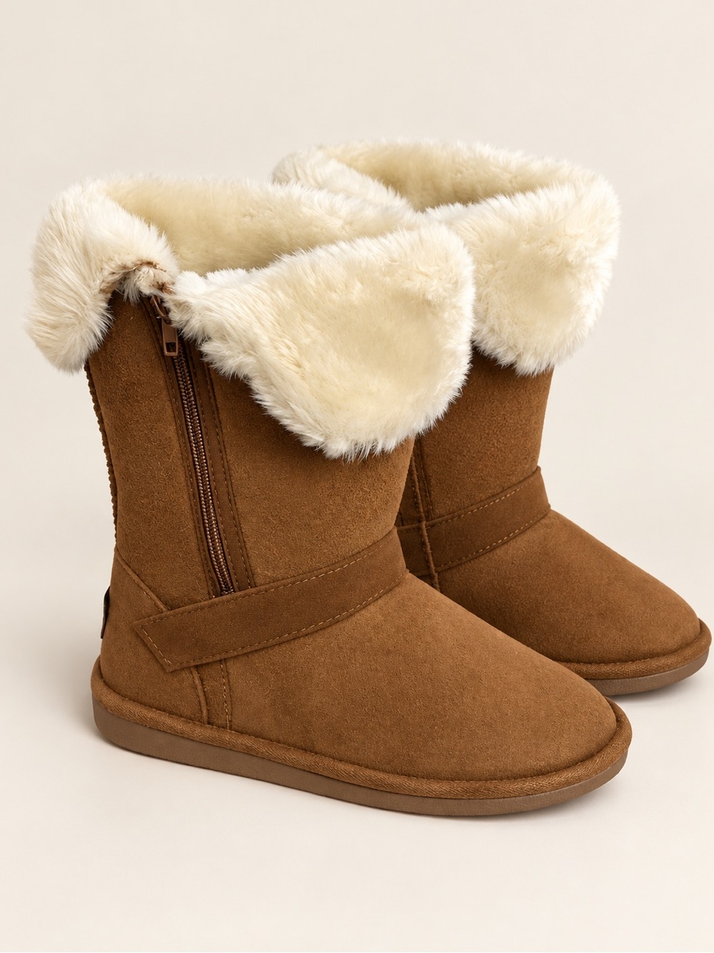 Easy USA Women’s Winter Boots sz 7 Fur Insulated Microfiber NEW # box A41